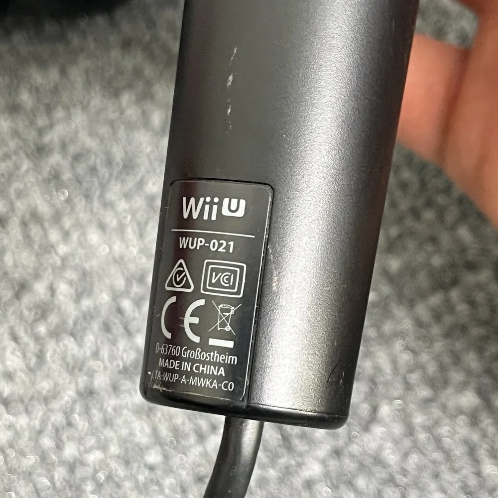 Nintendo Wii U Microphone WUP-021 Wired USB Tested and Working